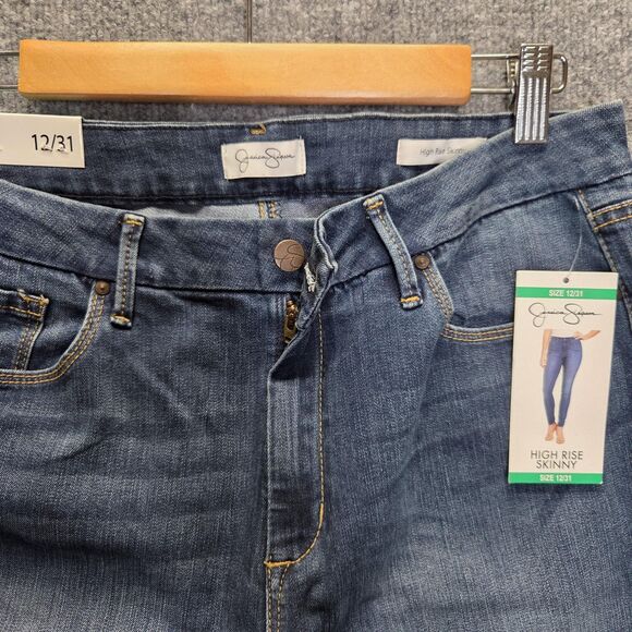 Jessica Simpson Blue Skinny Jeans - Picture 3 of 10
